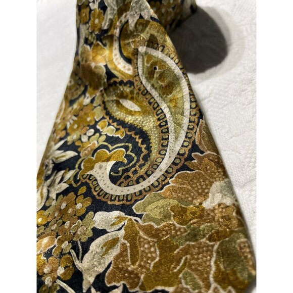 Vito Ruotolo Paisley Floral Silk Tie - Picture 2 of 3